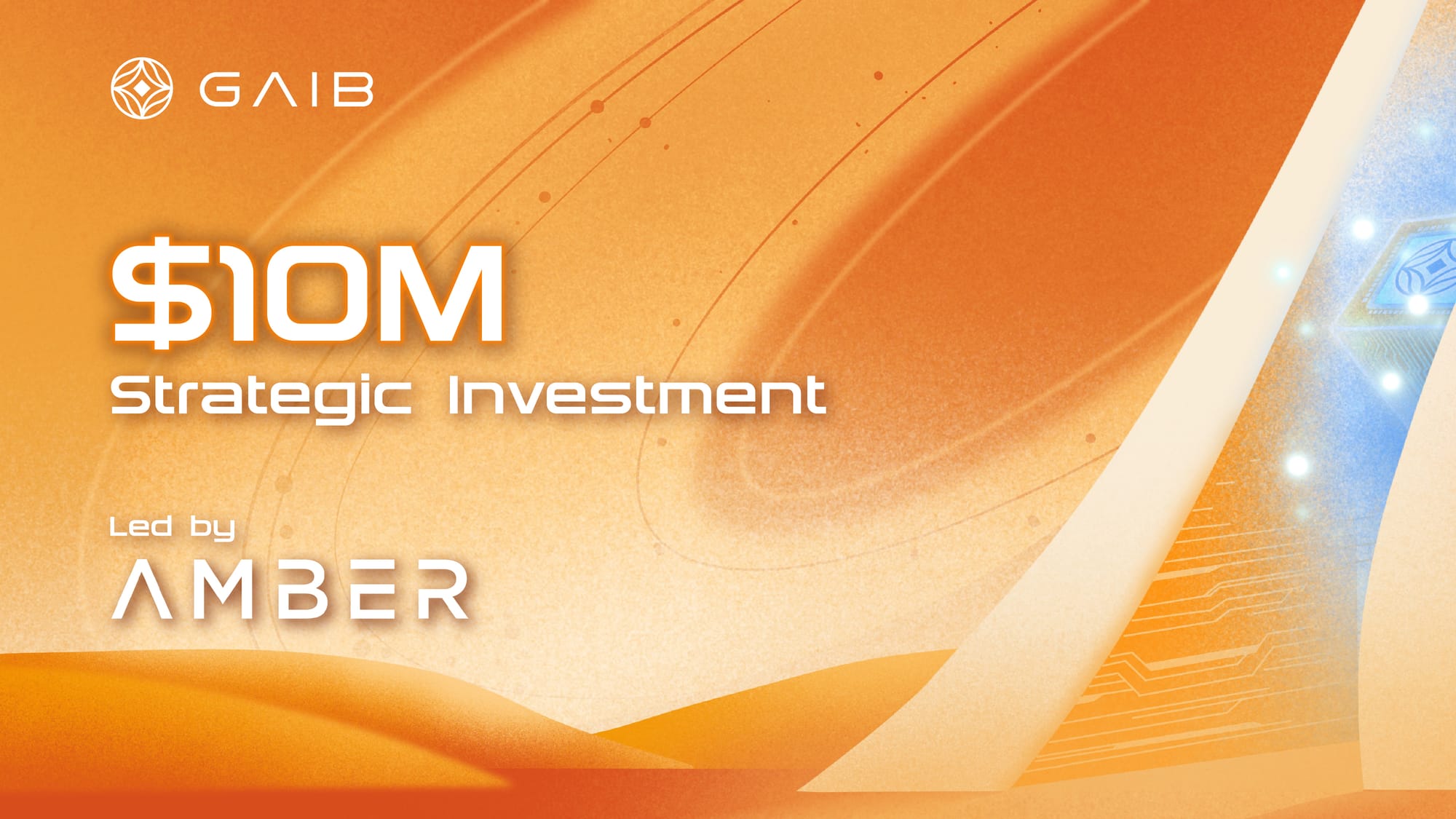GAIB Raises $10M to Accelerate Onchain AI Infrastructure — Led by Amber Group