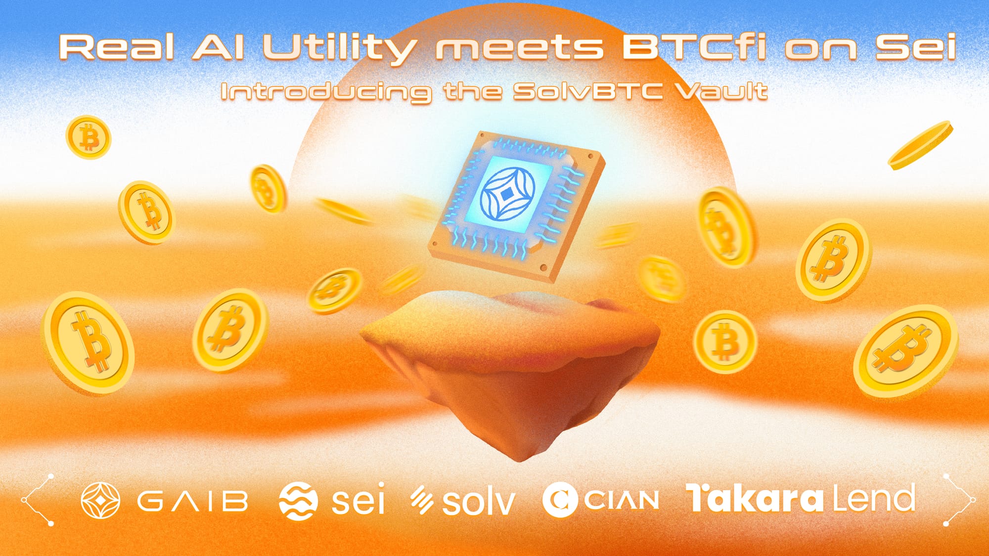 Real AI yield meets BTCfi on Sei — Introducing the SolvBTC Vault with CIAN, Takara on AID Alpha