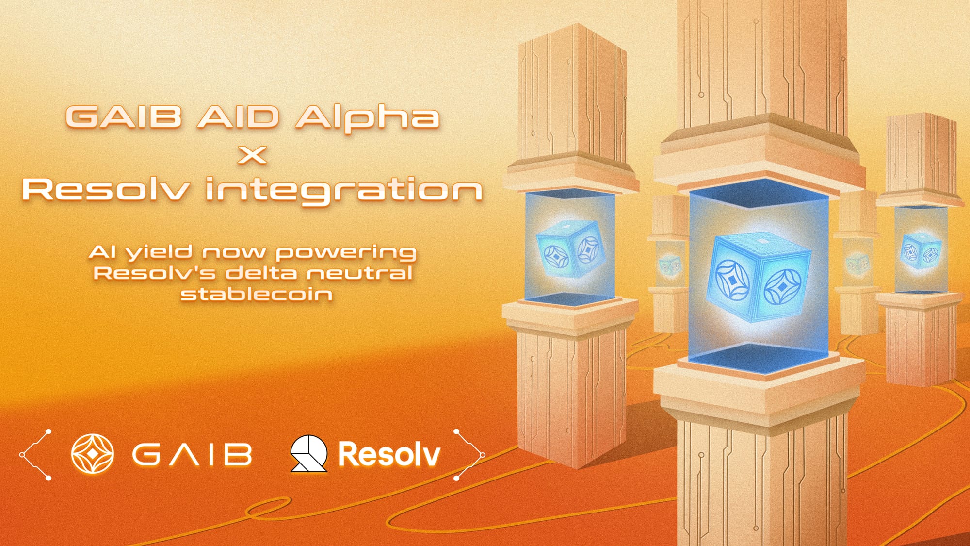 GAIB AID Alpha x Resolv’s USR integration: Real AI Yield X Delta-Neutral Stability