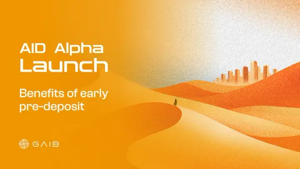 AID Alpha launch — Benefits of Early Pre-deposit