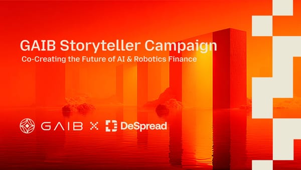 GAIB Storyteller Campaign — Co-Creating the Future of AI & Robotics Finance