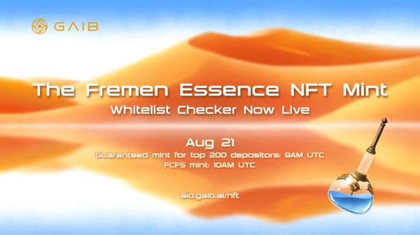 The Fremen Essence NFT Mint
