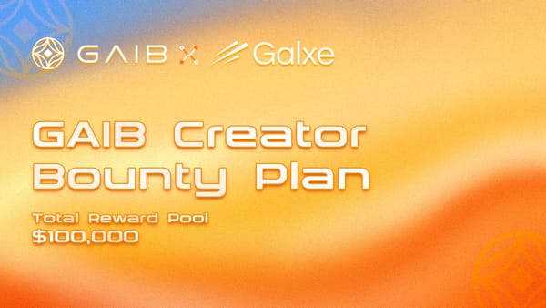Calling All GAIB Storytellers: $100,000 in Rewards for Creators Shaping RWAiFi